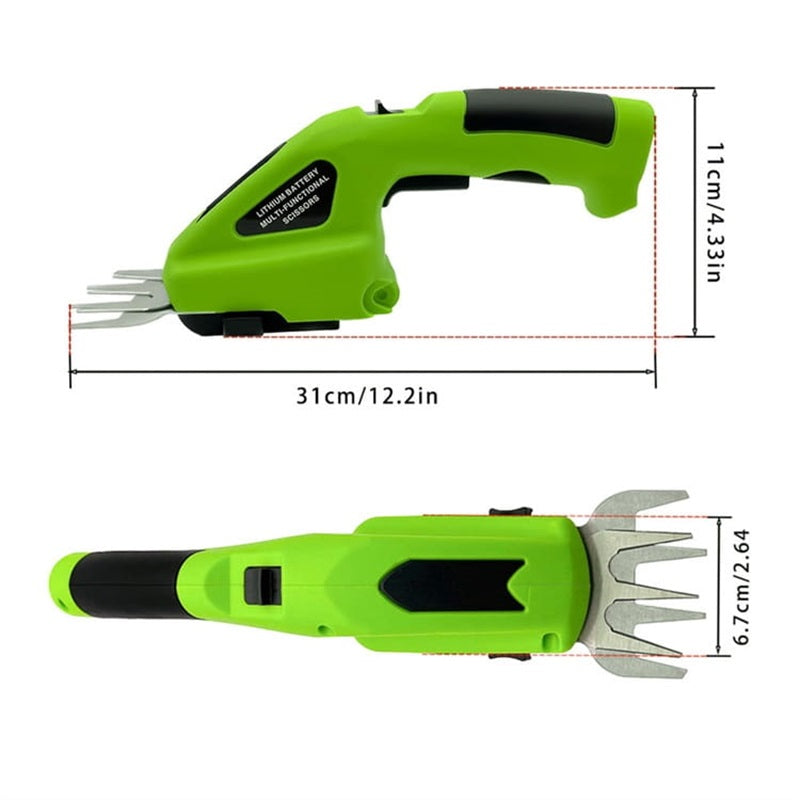 🏆LAST DAY SALE 50% OFF🔥2-in-1 Cordless Shears and Hedge Trimmer