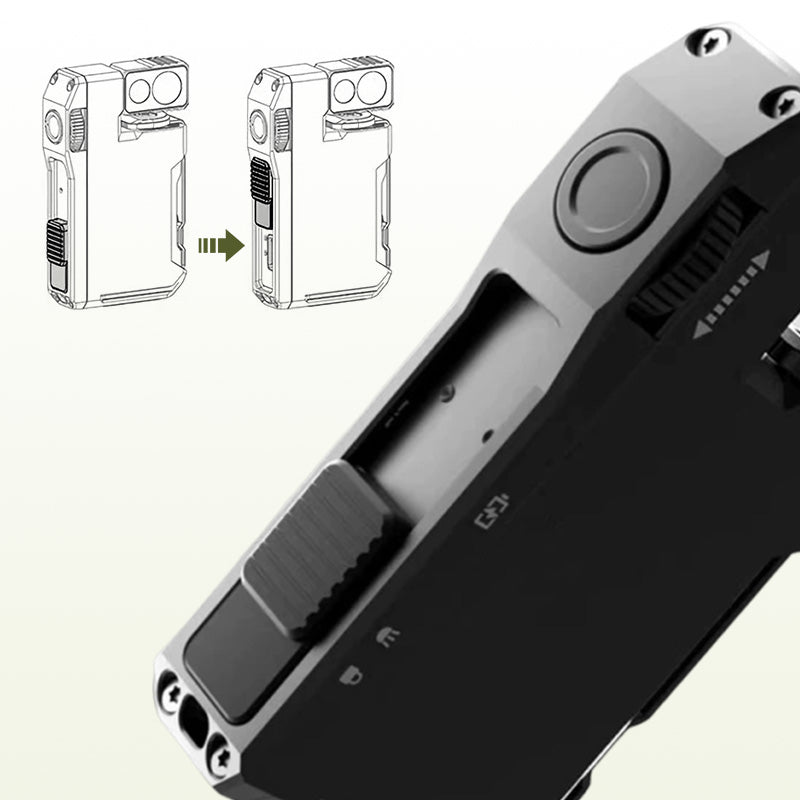 🔦🔦Mini flashlight with rotating head🔦G5 EDC – Light that thinks for itself. For adventures that know no compromises - Portable