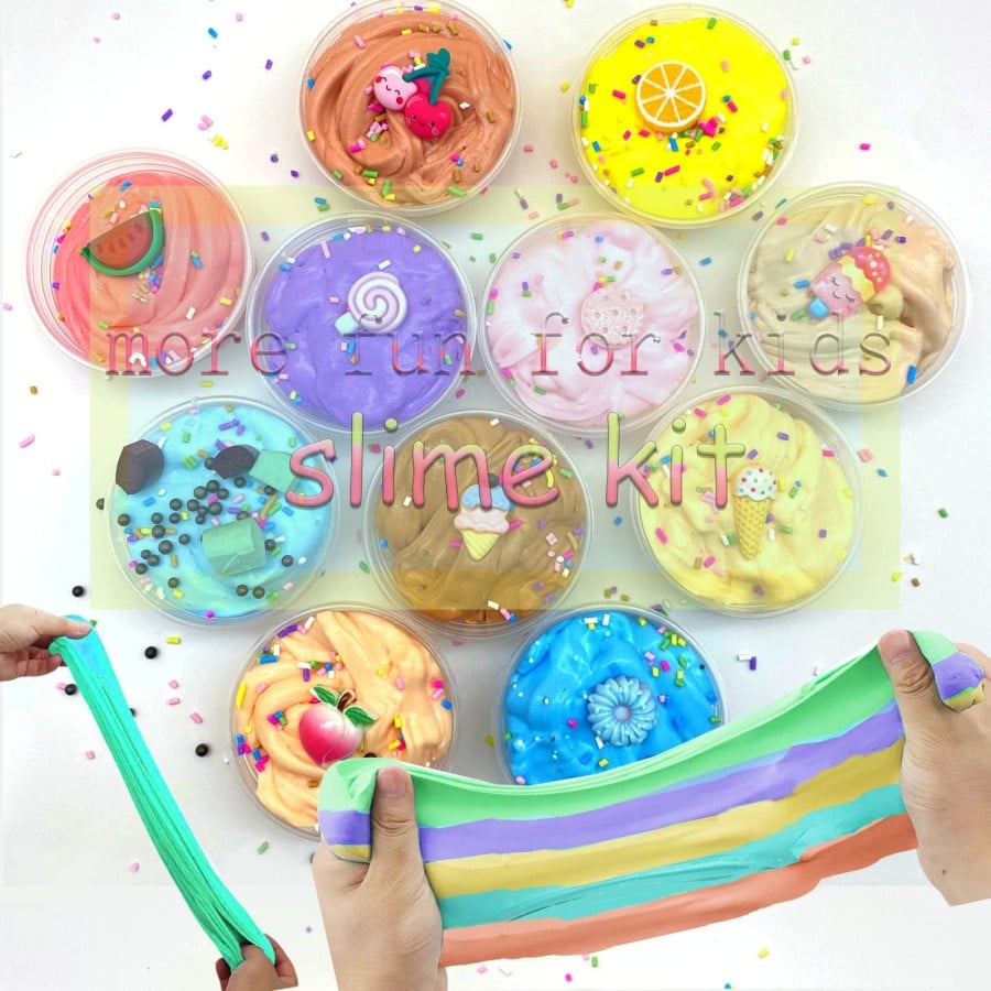⏰Christmas Sale 50% OFF!!🎁Super Clay Slime DIY Soft & Squishy Clay Scented Slime Sensory Clay