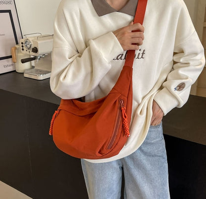 🎉Limited Offer--50% OFF😍Designer Direct Sales👜Women's Fashion Plain Colour Crossbody Hobo Bag