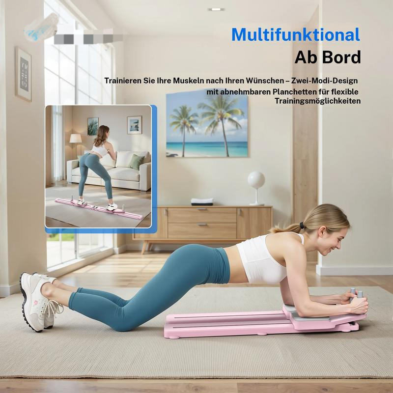 📢📢Big Sale Now On!⏰ Pilates reformer with timer and resistance bands ✨💪 Foldable multifunctional trainer for abs, back, shoulders and legs – effective, compact and durable home workout