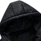 🍂 Easy Layering Comfort | Men's Hooded Front-Zip Insulated Vest