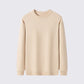 🔥2025 Hot Sale 50% Off🔥Plain knitted basic crew neck shirt for men