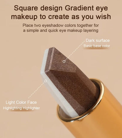 🥰HOT SALE BUY 1 GET 1 FREE🥰Gradient Three-Color Eyeshadow Stick