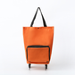 🛍️✨ Convertible shopping tote – hides wheels, holds 20kg, expands with zipper!✅Factory direct sales
