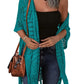 💝 LIMITED-TIME 50% OFF! ✨Women’s Oversized Knit Cardigan – Lightweight Crochet Tassel Kimono for Spring & Summer 🌸