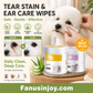 Natural Plant-Based Cleaning Wipes for Pet Eyes and Ears