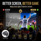 ⚽️⚽️🔥Backlit Projection Screen (16:9)🎥✨