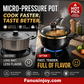 🔥Limited time 50% off！👨‍🍳The first step to becoming a chef！🥘Non-stick Enamel Micro-pressure Pot