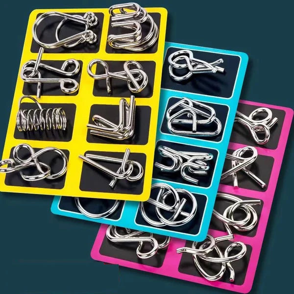 🧠 Limited-Time Offer: 50% OFF!!!🧠🔠Metal Montessori Puzzle Solving