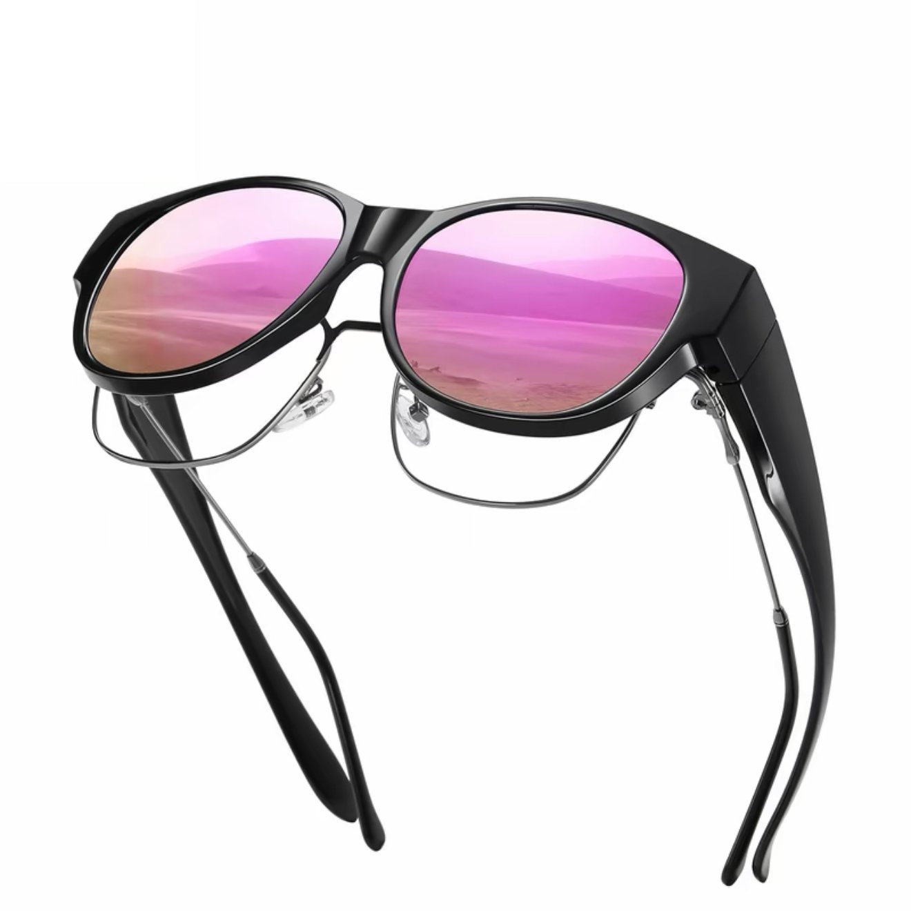 👓 50% OFF NOW! ⚡ Oversized Cat-Eye Sunglasses – Polarized UV400, Fit Over Glasses & Fashion-Forward Design for Women ✨