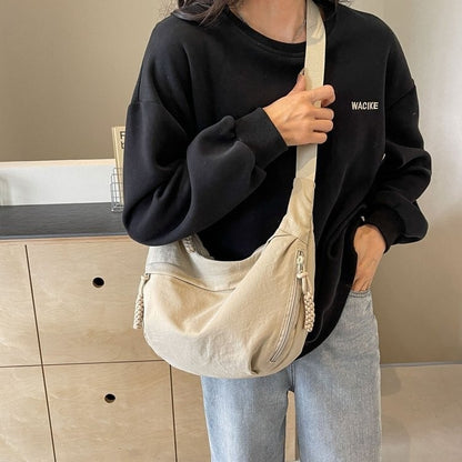 🎉Limited Offer--50% OFF😍Designer Direct Sales👜Women's Fashion Plain Colour Crossbody Hobo Bag