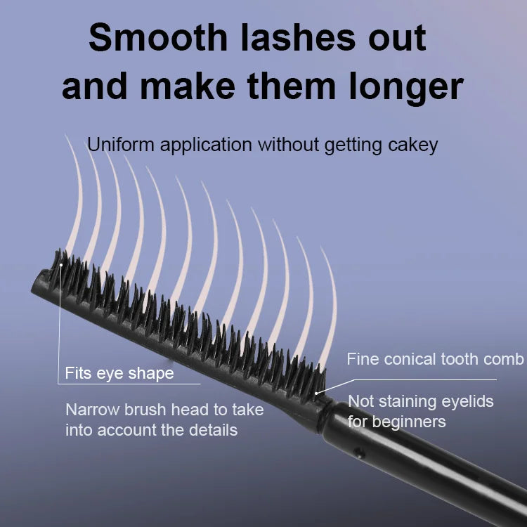 ✨Waterproof & Smudge-Proof Eyelash Mask🌟Instantly Lengthens & Curls with Long-Lasting Effect for Dramatic Eyes👁️