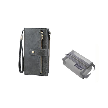 🔥Limited-time offer-Women's Retro Style RFID Blocking Tri-fold Wallet