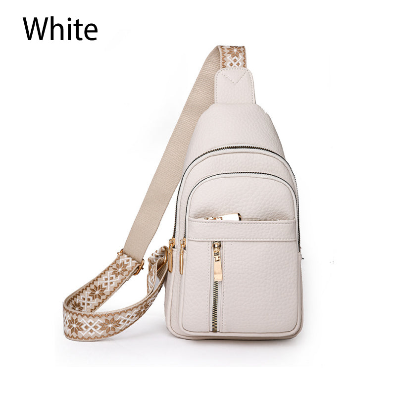 2025 Hot Sale🔥42% OFF🔥Women's Vintage PU Leather Chest Bag