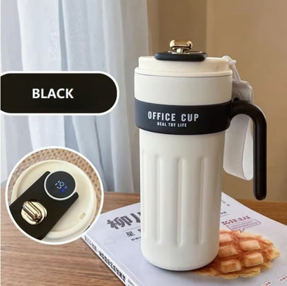 Gift Idea🔥🔥Led Temperature Display Coffee Mug Stainless Steel Thermos😊