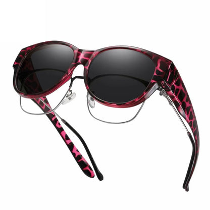 👓 50% OFF NOW! ⚡ Oversized Cat-Eye Sunglasses – Polarized UV400, Fit Over Glasses & Fashion-Forward Design for Women ✨