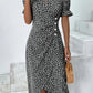 🌷50% OFF🍃Women's floral v-neck printed dress