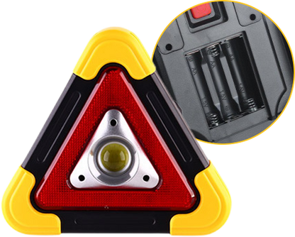 🥳2026 HOT SALE💥50K+ SOLD!🚨 3-IN-1 solar emergency triangle warning light at the roadside📱