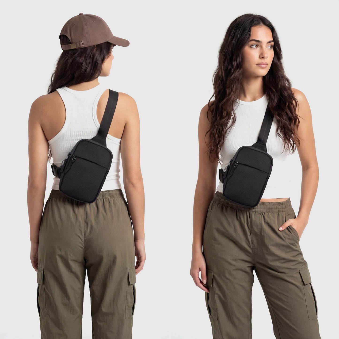 🎉Hot Sale 50% OFF🎁Upgraded Travel Sling Bag 2.0 – Anti-Theft & 500D Durability