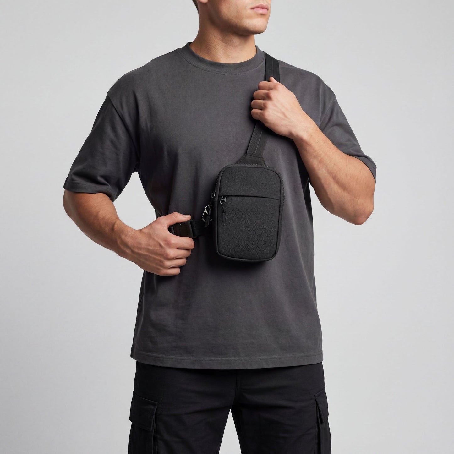 🎉Hot Sale 50% OFF🎁Upgraded Travel Sling Bag 2.0 – Anti-Theft & 500D Durability