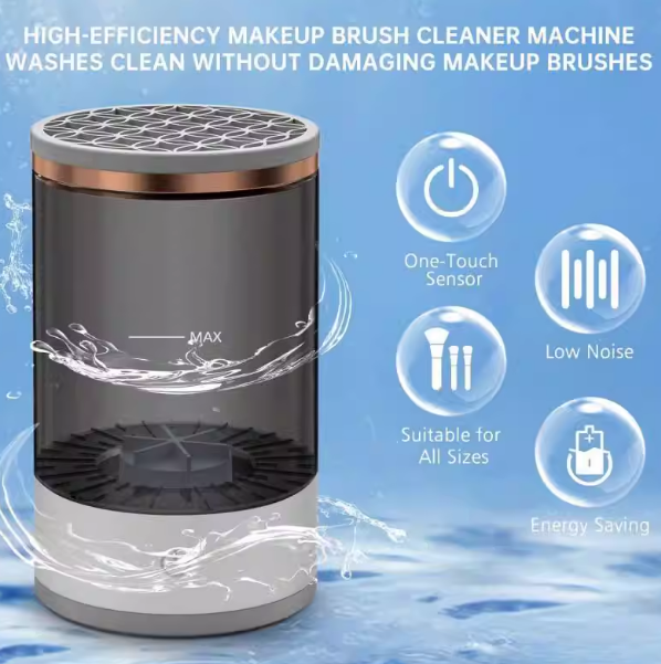 💕LAST DAY SALE 50% OFF— Great Gift! Electric Makeup Brush Cleaner