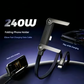 ⚡2-in-1 Invisible Holder Charger Cable – 240W Fast Charging Cord with Built-In Phone Stand