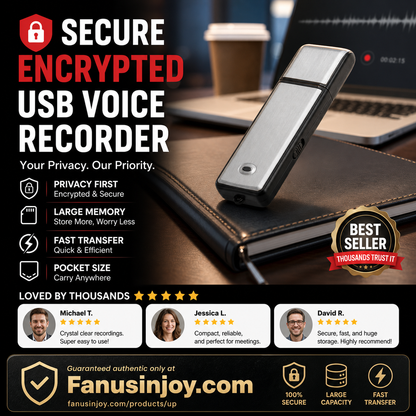 ⌛50% Limited Time Discount! 🔊Portable High-Definition Noise-Cancelling USB Voice Recorder