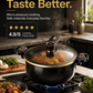 🔥Limited time 50% off！👨‍🍳The first step to becoming a chef！🥘Non-stick Enamel Micro-pressure Pot