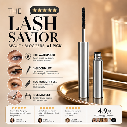 💐🔥Buy 1 Get 1 Free 💥💦 Waterproof Curling & Lengthening Mascara ✨