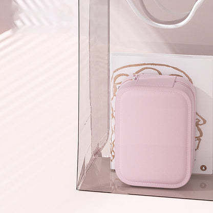 Integrated Make-up Storage Box with Light-Filled Mirror
