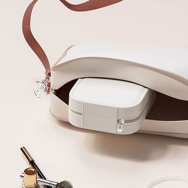 Integrated Make-up Storage Box with Light-Filled Mirror