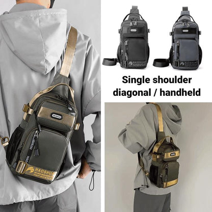🎁2026 New Arrivals 50% OFF💥Adjustable Oxford Cloth Chest Bag – Lightweight, durable & versatile. Perfect for hands‑free daily carry. Stylish & practical! 🌟👜