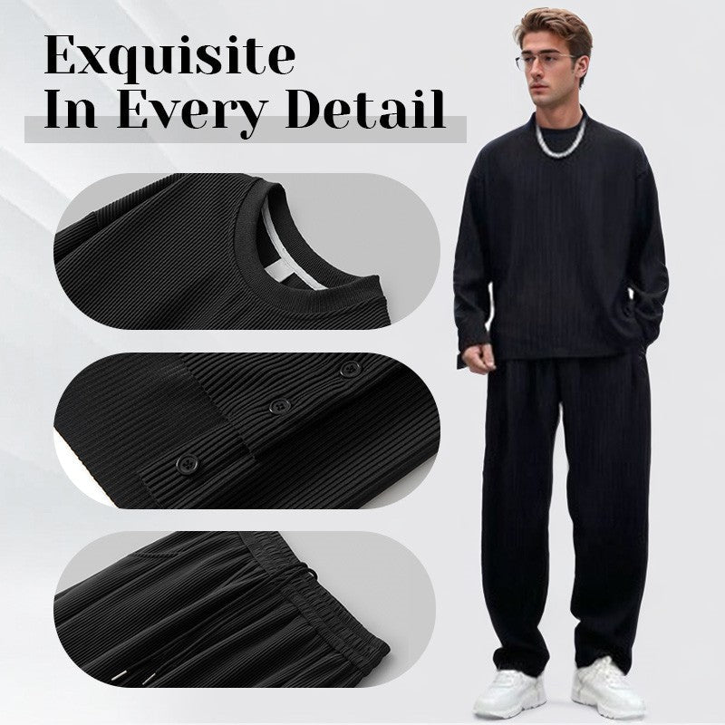 ⏳Limited Sale 49% OFF🌸Men’s Long Sleeve 2-Piece Set