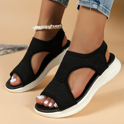 👡🔥 Women's Breathable Mesh Platform Sandals – Lightweight, Breathable, and Comfortable ✨