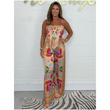 🔥New Arrival- 50% OFF💝Women's Exotic Spaghetti Strap Printed Top & Loose Pants 2-Piece Set