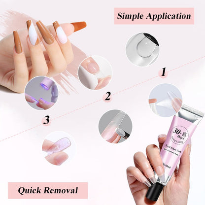 💅Strong Lasting Nail Glue Gel Set for Press-on Nails