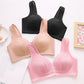 📢📢50% OFF !! ⏰Front Button Breathable Skin-Friendly Cotton Bra