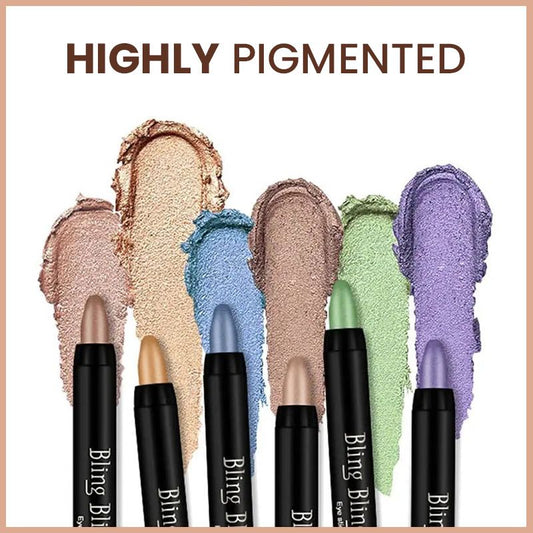 ✨ Waterproof Eyeshadow Shimmer Stick