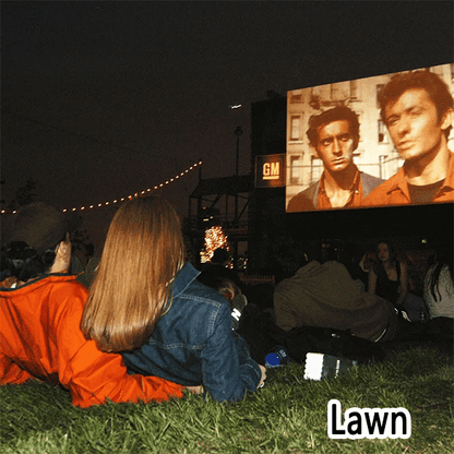 🎬 60% OFF HOT SALE! ✨ Giant Portable Outdoor Cinema Screen - 4K HD Projection with Adjustable Stand for Outdoor Parties 🌟🌙