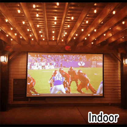 🎬 60% OFF HOT SALE! ✨ Giant Portable Outdoor Cinema Screen - 4K HD Projection with Adjustable Stand for Outdoor Parties 🌟🌙