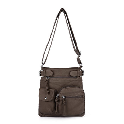 ⏰HOT SALE⏰Multi-Pocket Crossbody Bag Soft Leather Shoulder Purse Bag