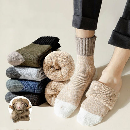 ❄️🧦🔥Unisex Winter Thermal Warm Thick Synthetic Wool Socks