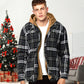 ❄️ Built for Cold Days | Men's Quilted-Lined Plaid Hooded Jacket ⚡ Free Shipping
