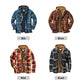 ❄️ Built for Cold Days | Men's Quilted-Lined Plaid Hooded Jacket ⚡ Free Shipping