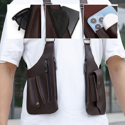 🔥2026 NEW HOT SALE 🔥Double shoulder strap multi-pocket outdoor anti-theft tactical bag