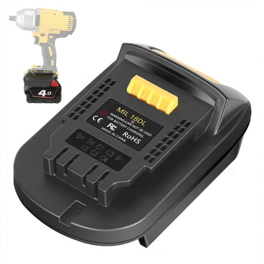 Lithium Battery Adapter for 18V tools - High efficiency, universal compatibility, easy installation