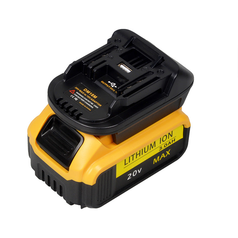 Lithium Battery Adapter for 18V tools - High efficiency, universal compatibility, easy installation