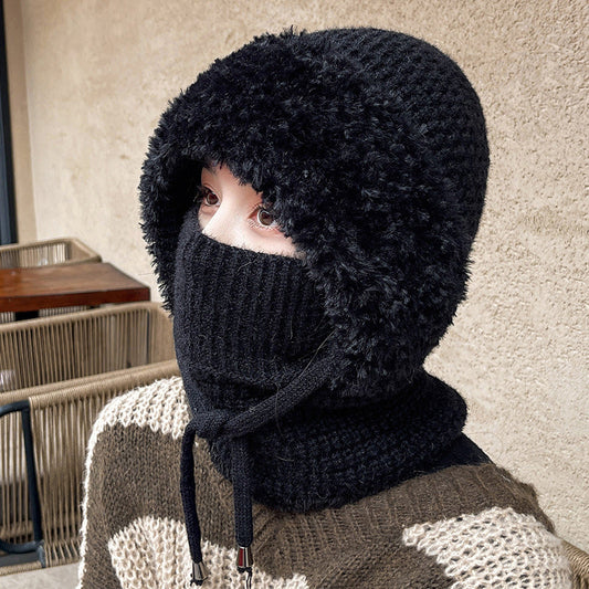 🔥HOT SALE 50% OFF🔥Women's Winter One-Piece Knitted Beanie Scarf Mask 3-in-1