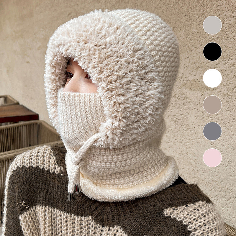 🔥HOT SALE 50% OFF🔥Women's Winter One-Piece Knitted Beanie Scarf Mask 3-in-1